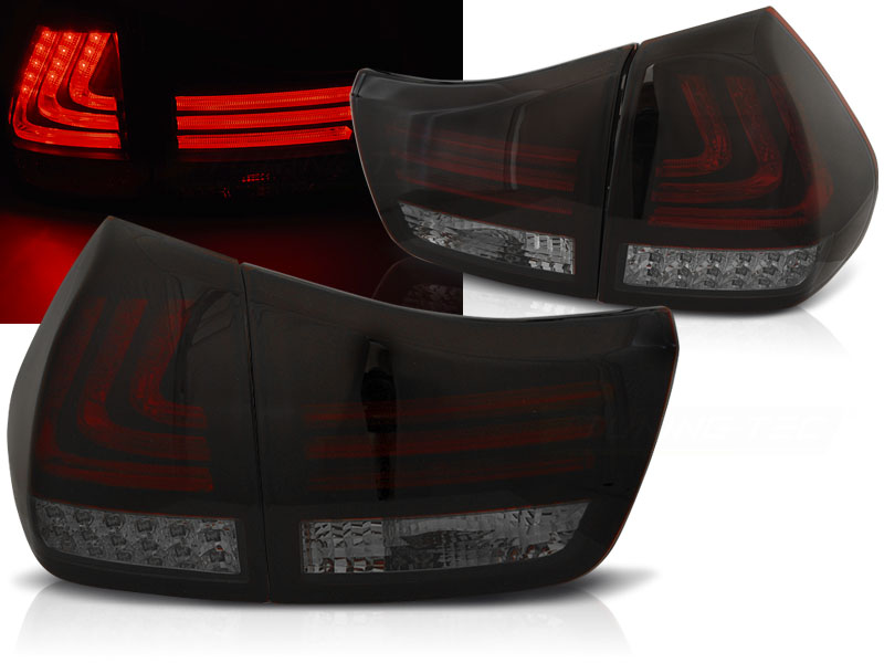 Zadné svetlá RX 330 350 03-08 LED Lexus Red Smoke Black