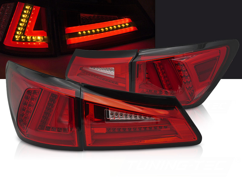 Zadné svetlá IS 06-13 LED Lexus Red White