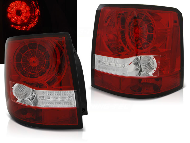 Zadné svetlá Range Rover 05-09 LED Sport Red White