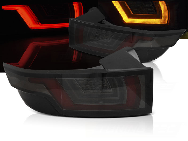 Zadné svetlá Range Rover Evoque 11-18 Red Smoke Black