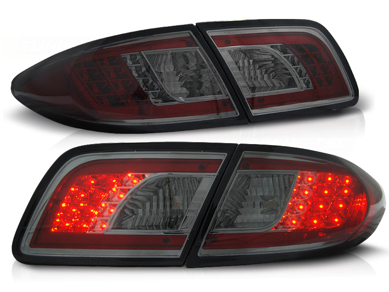 Zadné svetlá na Mazdu 6 02-07 LED Smoke