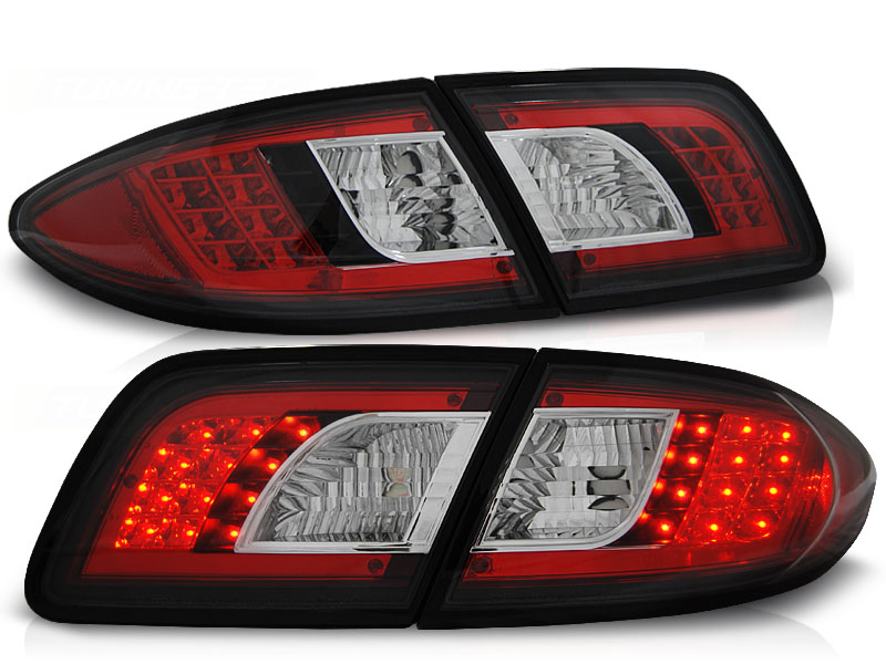 Zadné svetlá na Mazdu 6 02-07 LED Black