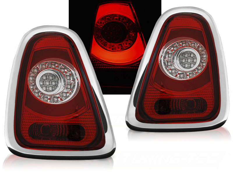 Zadné svetlá Mini Cooper R56 R57 10-14 LED BAR Red White
