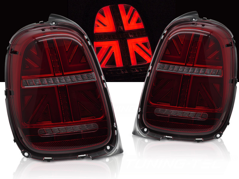 Zadné svetlá Mini F55 F56 F57 14-17 LED Red Smoke