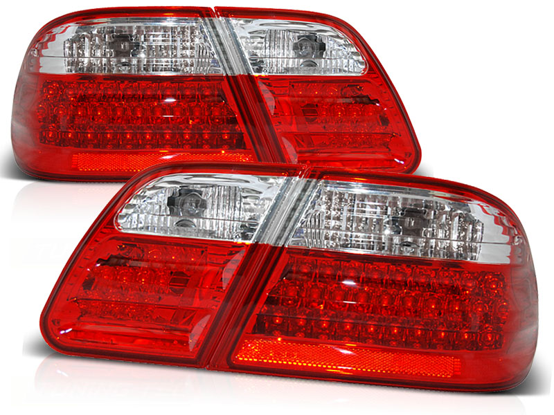 Zadné svetlá Mercedes W210 E LED Red White