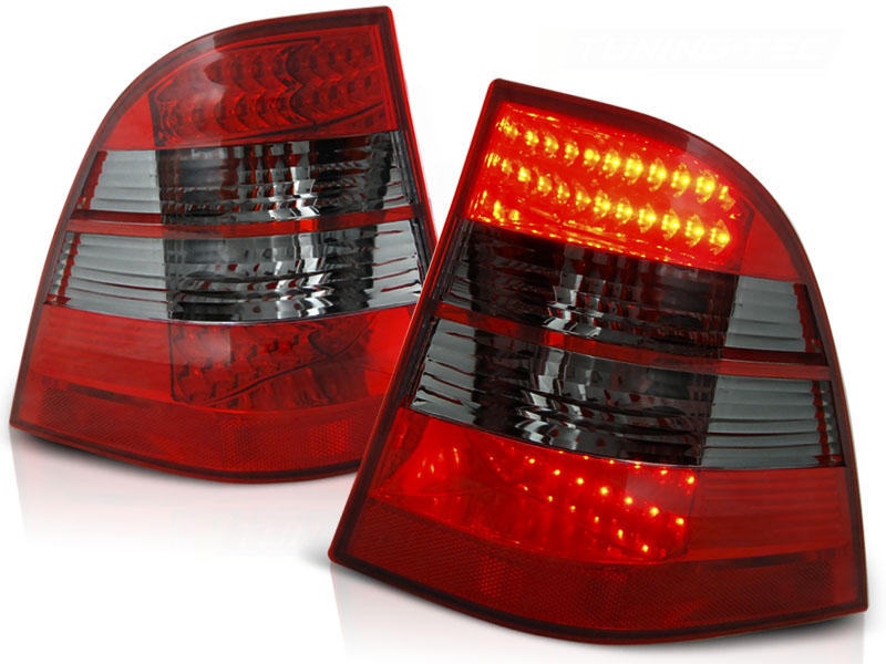 Zadné svetlá Mercedes ML W163 98-05 LED Red Smoke