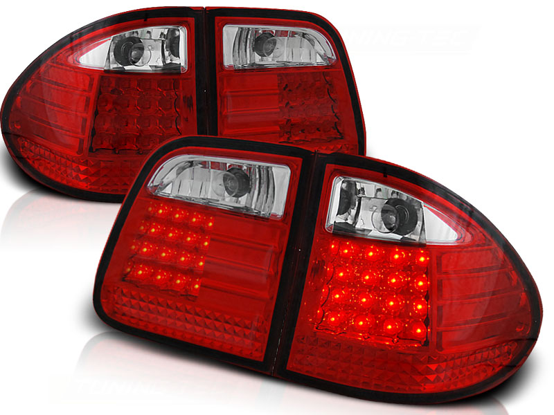 Zadné svetlá Mercedes E W210 Kombi 95-02 LED Red White