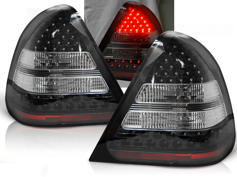 Zadné svetlá Mercedes C W202 93-00 LED Black