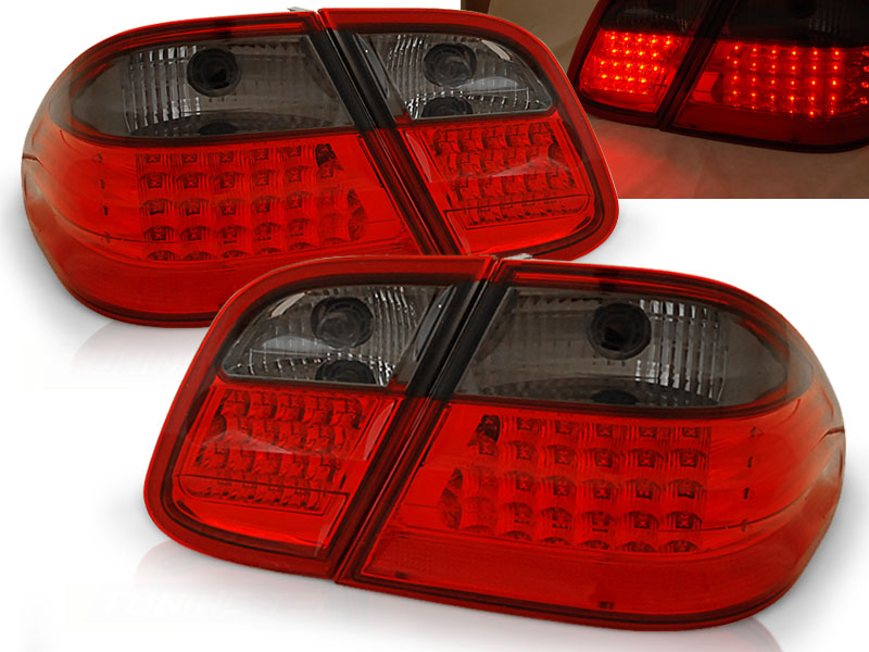 Zadné svetlá Mercedes CLK W208 LED Red Smoke