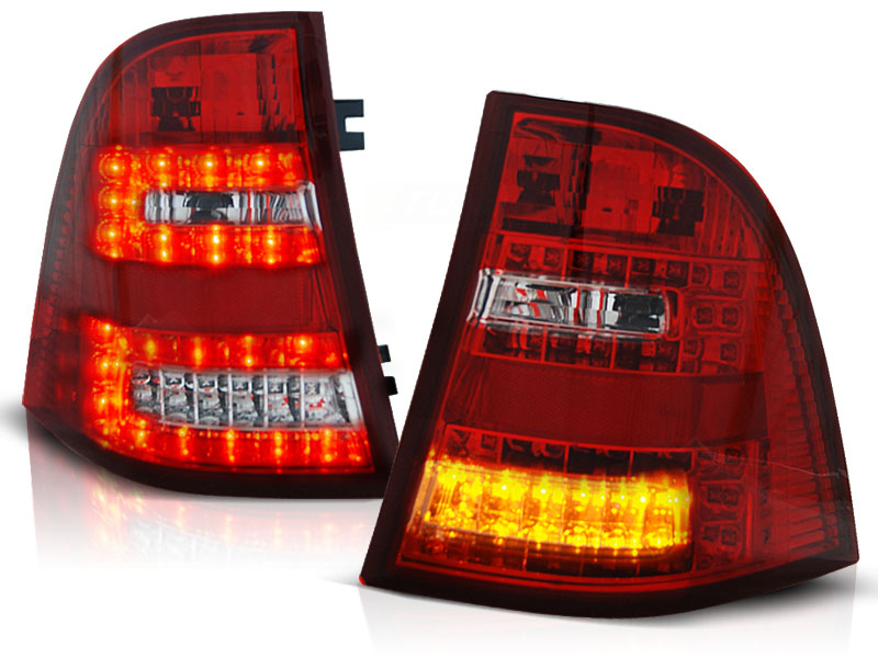 Zadné svetlá Mercedes W163 ML 98-05 Red White