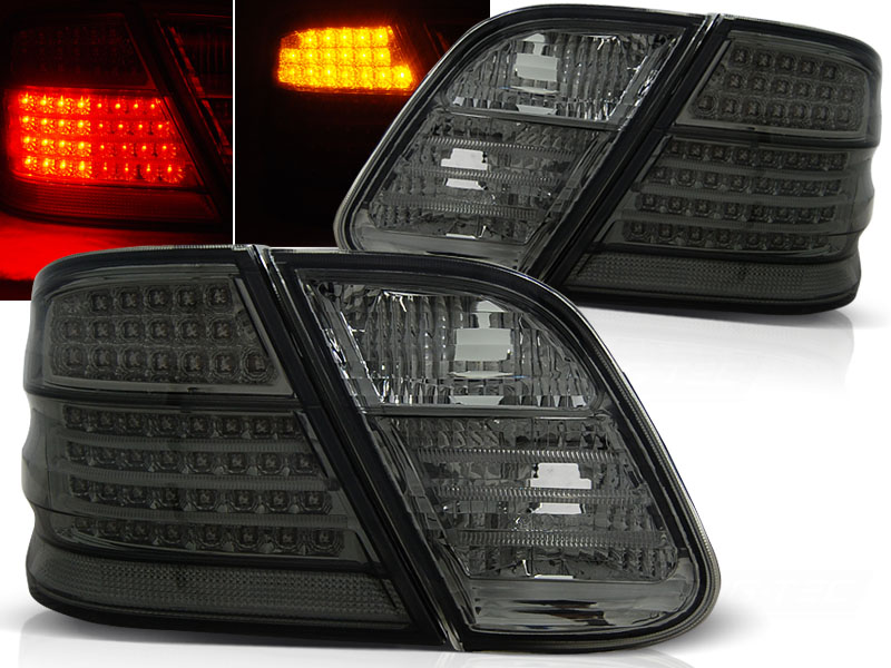 Zadné svetlá Mercedes CLK W208 97-02 LED Smoke