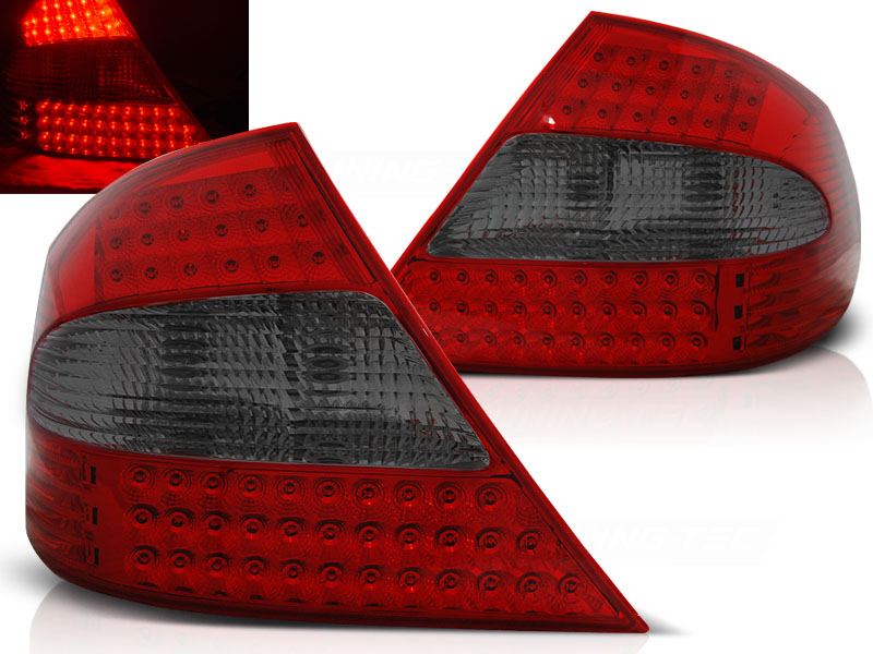 Zadné svetlá Mercedes CLK W209 03-10 LED Red Smoke