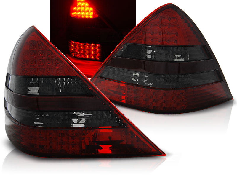 Zadné svetlá Mercedes R170 SLK 96-04 LED Red Smoke - 53