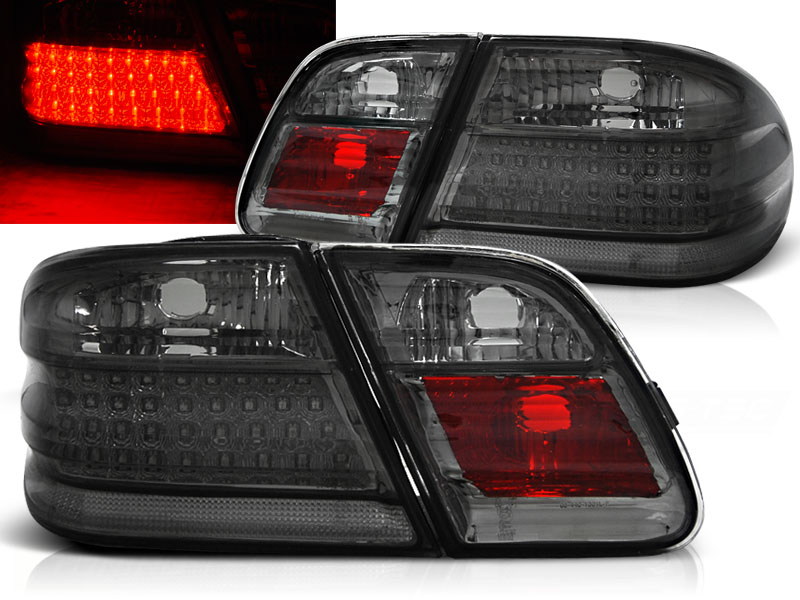 Zadné svetlá Mercedes W210 95-02 Sedan LED Smoke