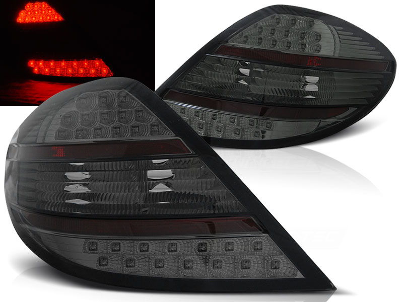 Zadné svetlá Mercedes R171 SLK 04-11 LED Smoke