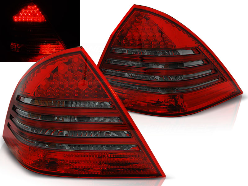 Zadné svetlá Mercedes W203 Sedan 00-04 LED Red Smoke