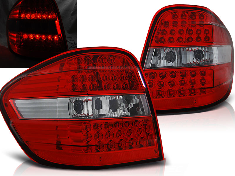 Zadné svetlá Mercedes W164 M-Trieda 05-08 LED Red White