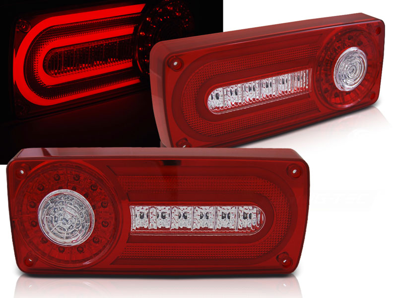 Zadné svetlá Mercedes G W463 90-12 LED Red White
