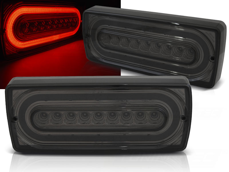 Zadné svetlá Mercedes W463 G 90-12 LED Smoke