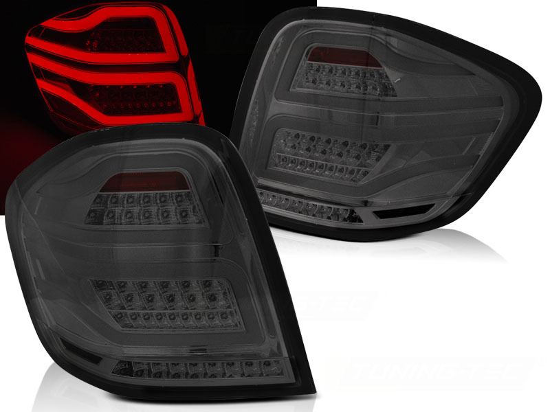 Zadné svetlá Mercedes ML W164 09-11 LED Smoke