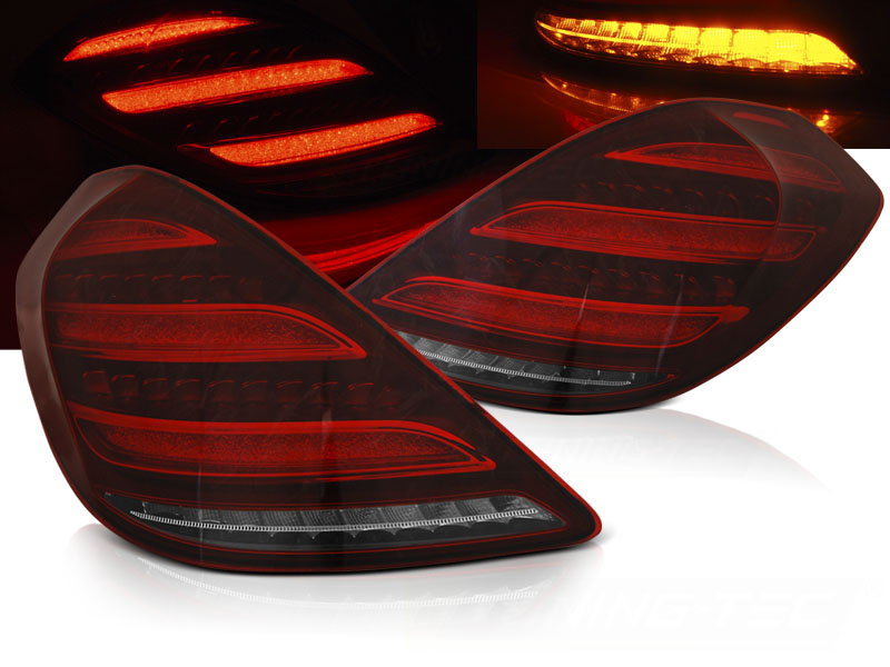 Zadné svetlá Mercedes S W222 13-17 LED Red White