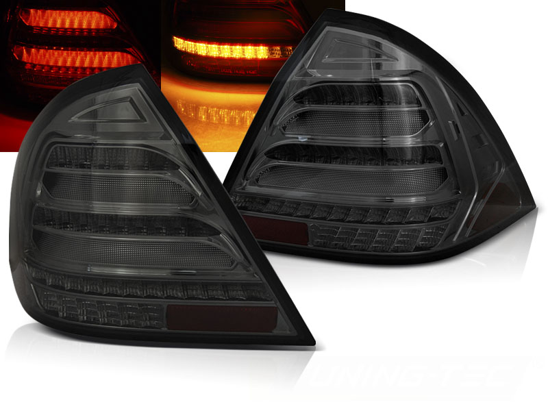 Zadné svetlá Mercedes W203 Sedan 00-04 Dynamic Smoke