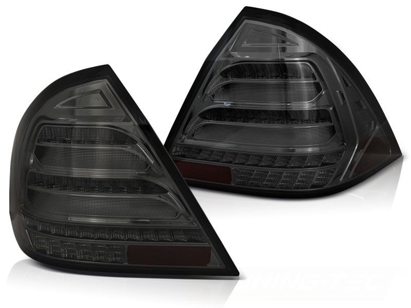 Zadné svetlá Mercedes W203 Sedan 04-07 LED BAR Smoke