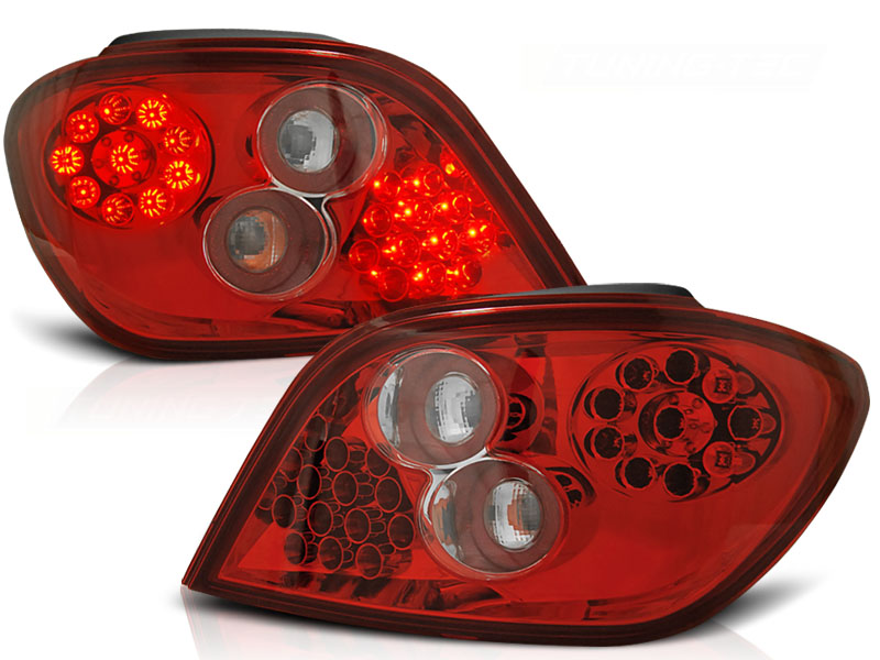 Zadné svetlá Peugeot 307 01-07 LED Red White