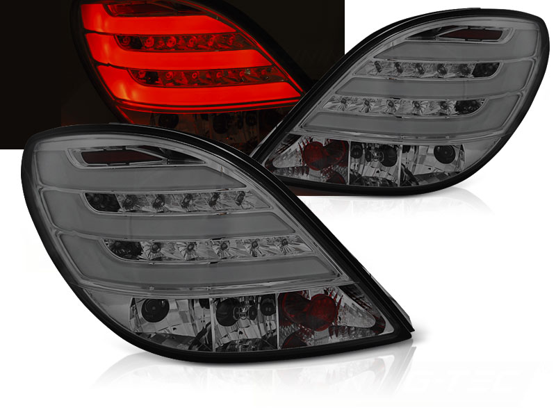 Zadné svetlá Peugeot 207 06-09 LED BAR Smoke