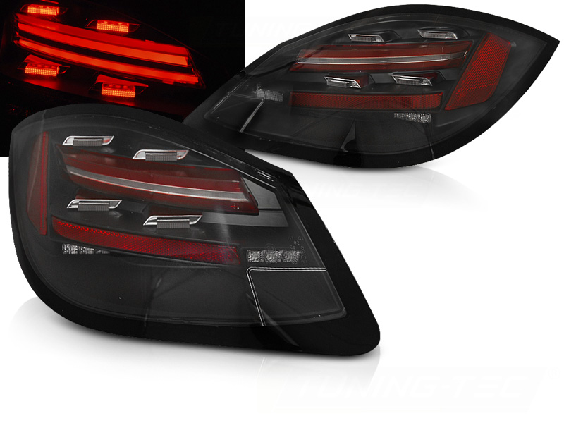 Zadné svetlá Porsche Boxster Cayman 987 09-12 Black