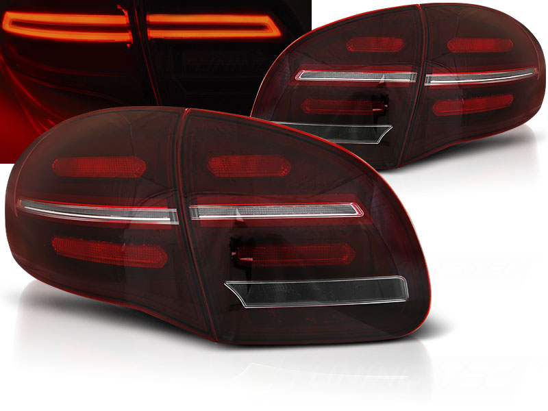 Zadné svetlá Porsche Cayenne 10-15 LED Red White Black