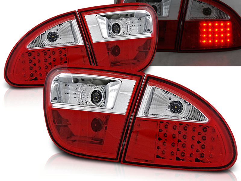 Zadné svetlá Seat Leon 99-04 Red LED