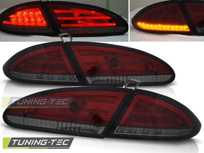 Zadné svetlá Seat Leon 2 LED Red Smoke - 12
