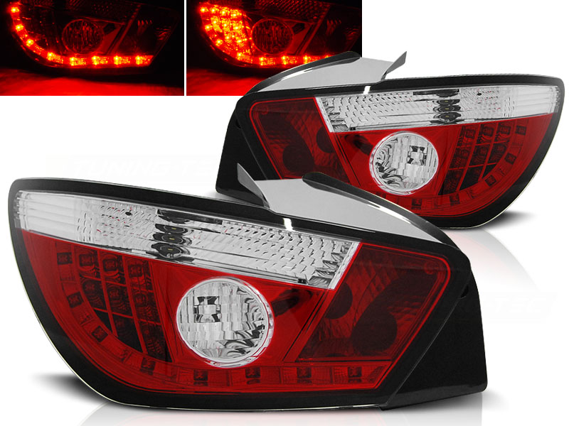 Zadné svetlá Seat Ibiza 6J 08-12 3D LED Red White