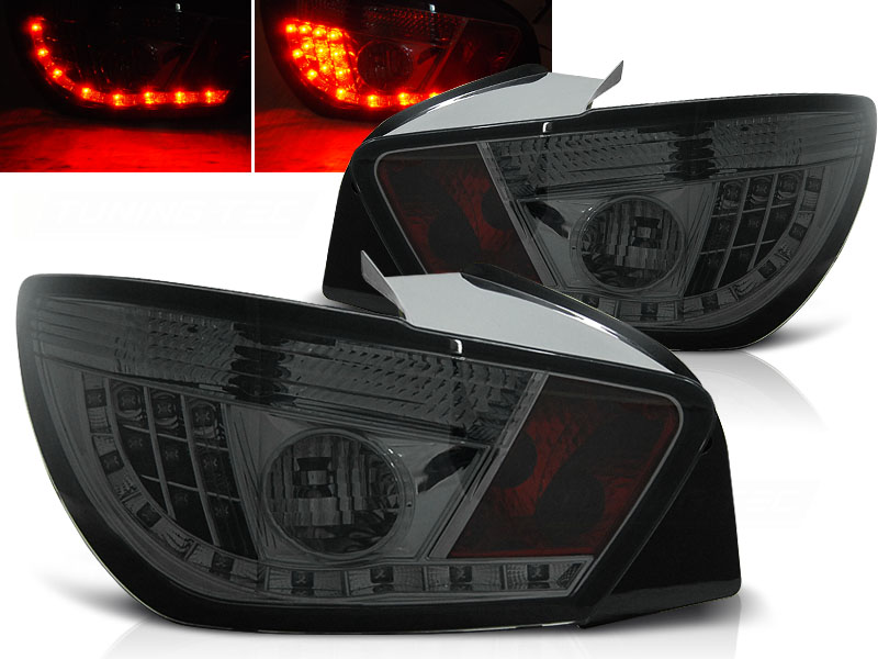 Zadné svetlá Seat Ibiza 6J 08-12 3D LED Smoke - 16