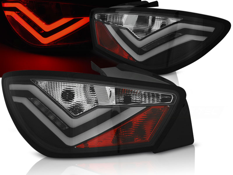 Zadné svetlá Seat Ibiza 6J 08-12 LED BAR 3D Black