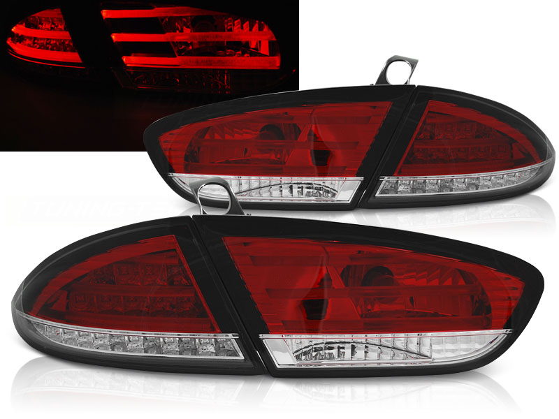 Zadné svetlá Seat Leon 2 LED Red White - 26