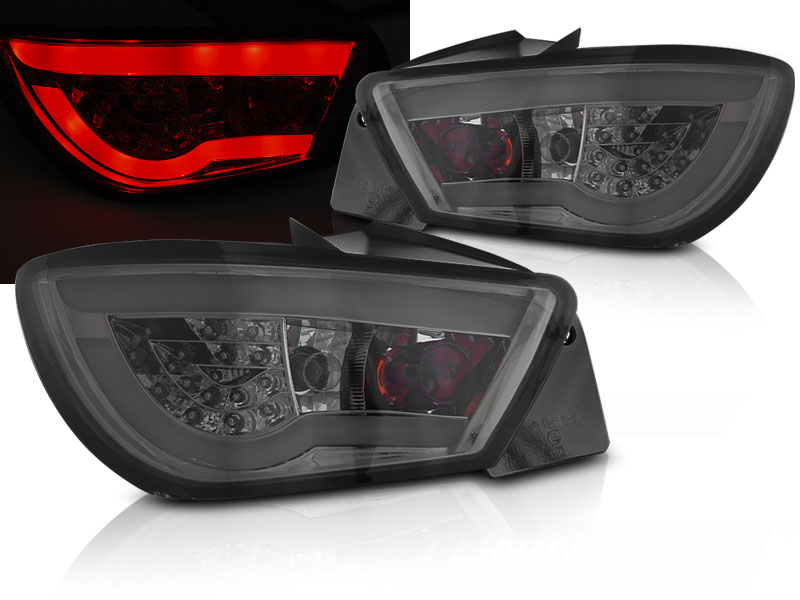Zadné svetlá Seat Ibiza 6J 08-12 3D LED Smoke - 34