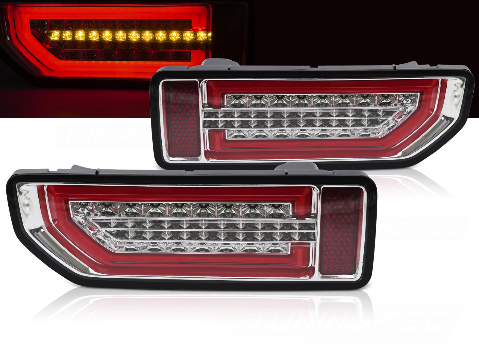 Zadné svetlá Suzuki Jimny 4 18- LED BAR Chrome
