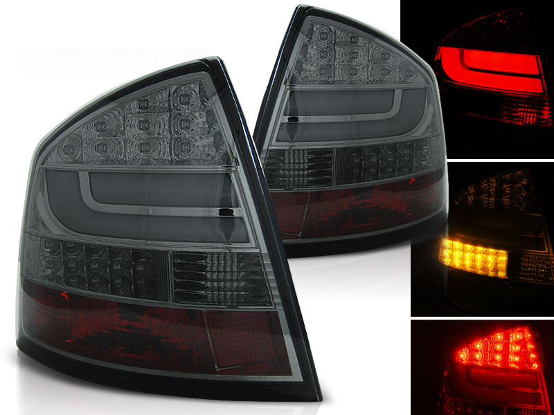 Zadné svetlá Škoda Octavia 2 Sedan LED BAR Smoke