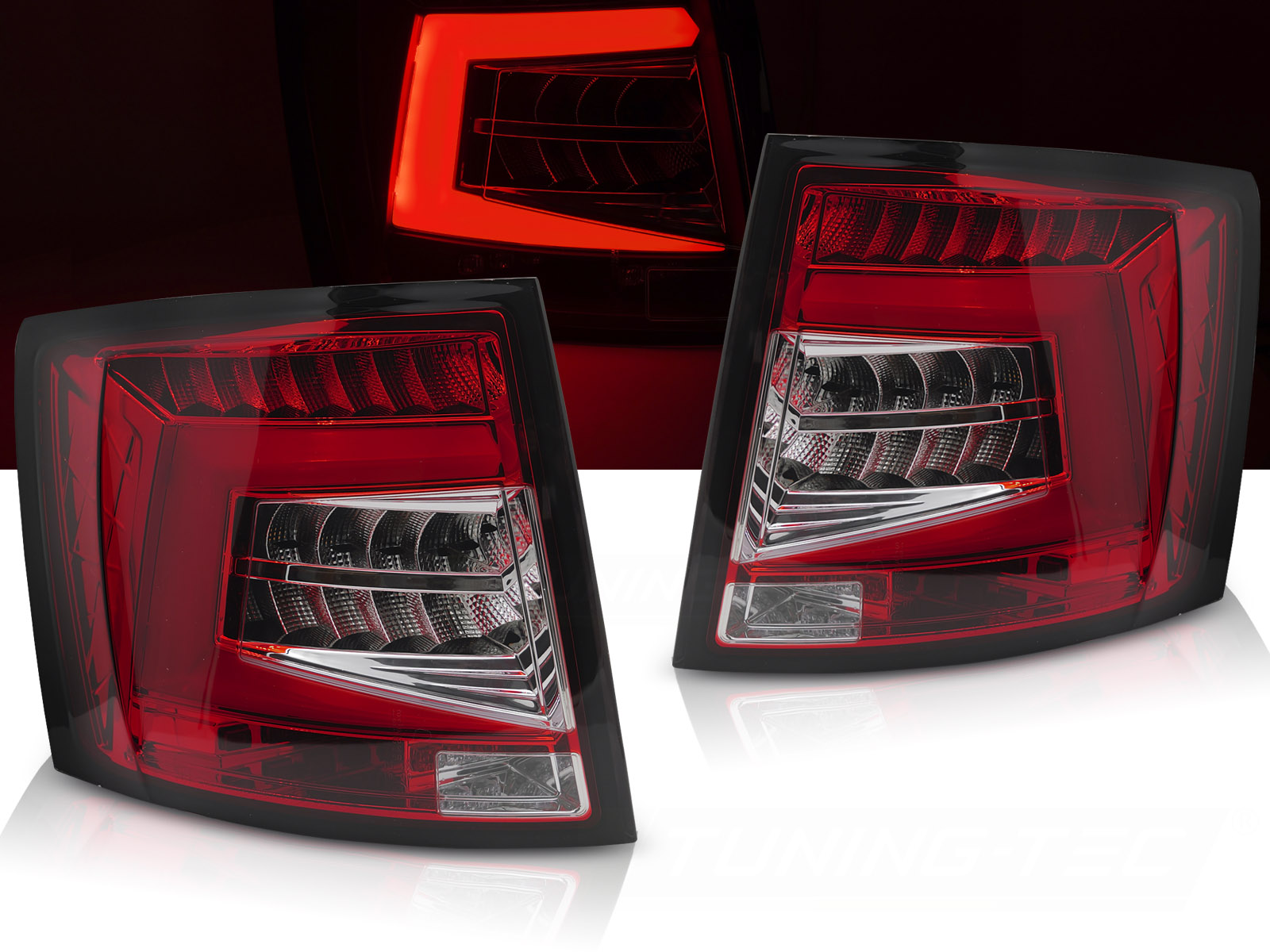 Zadné svetlá Škoda Octavia 3 Kombi 12-16 Red OEM LED