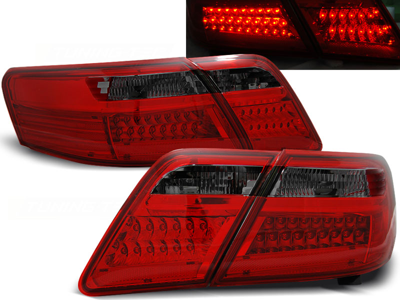 Zadné svetlá Toyota Camry 6 XV40 06-09 LED Red Smoke