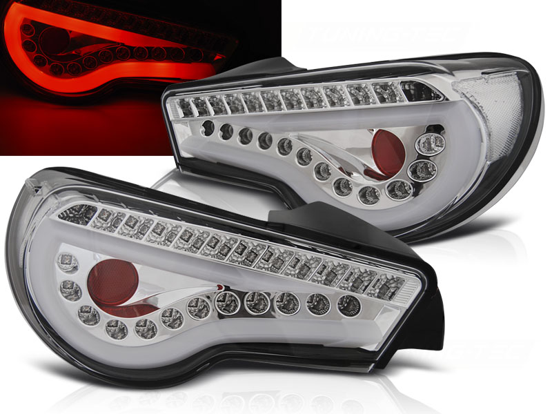 Zadné svetlá Toyota GT86 12-16 LED BAR Chrome