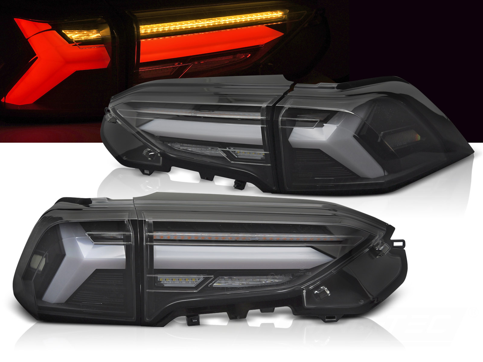 Zadné svetlá Toyota RAV4 19- LED BAR Black
