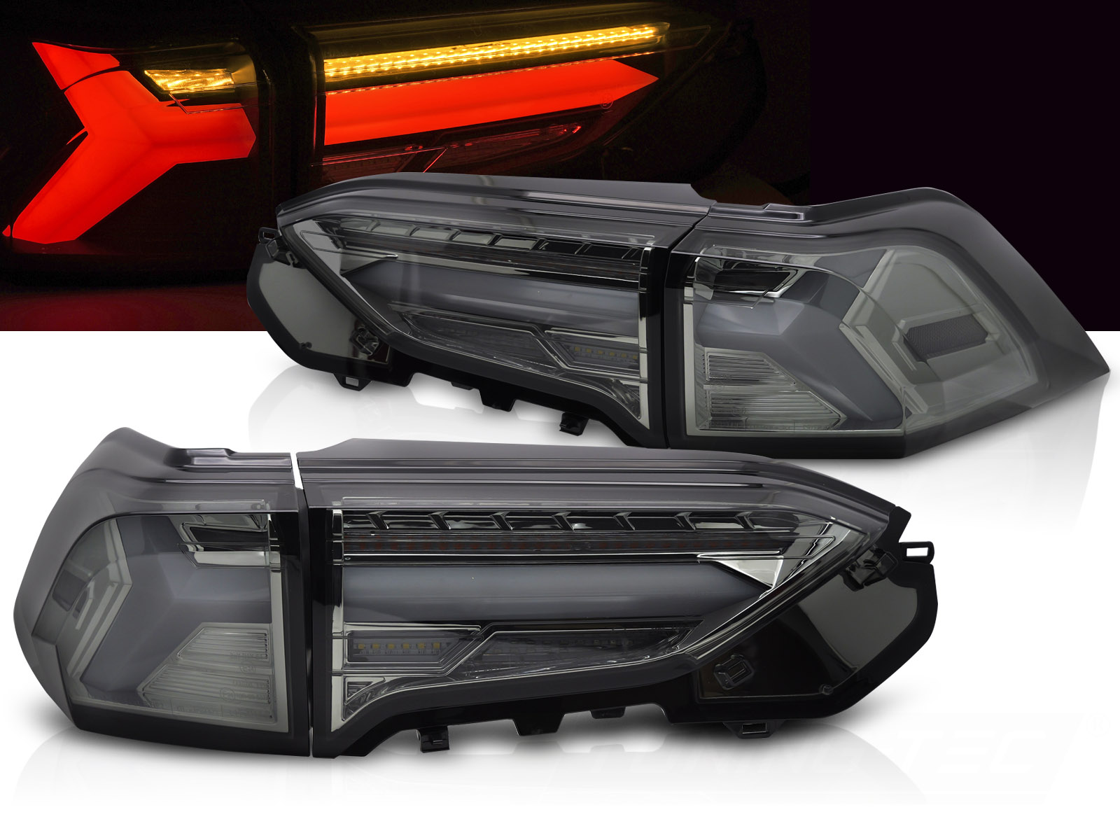 Zadné svetlá Toyota RAV4 19- LED BAR Smoke