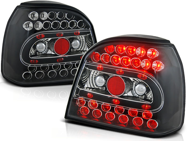 Zadné svetlá VW Golf 3 91-97 LED Black
