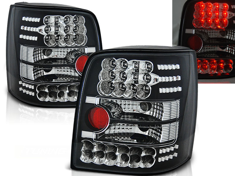 Zadné svetlá VW Passat B5 Combi 96-00 LED Black