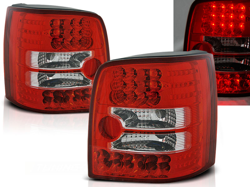 Zadné svetlá VW Passat B5 Combi 96-00 Red LED