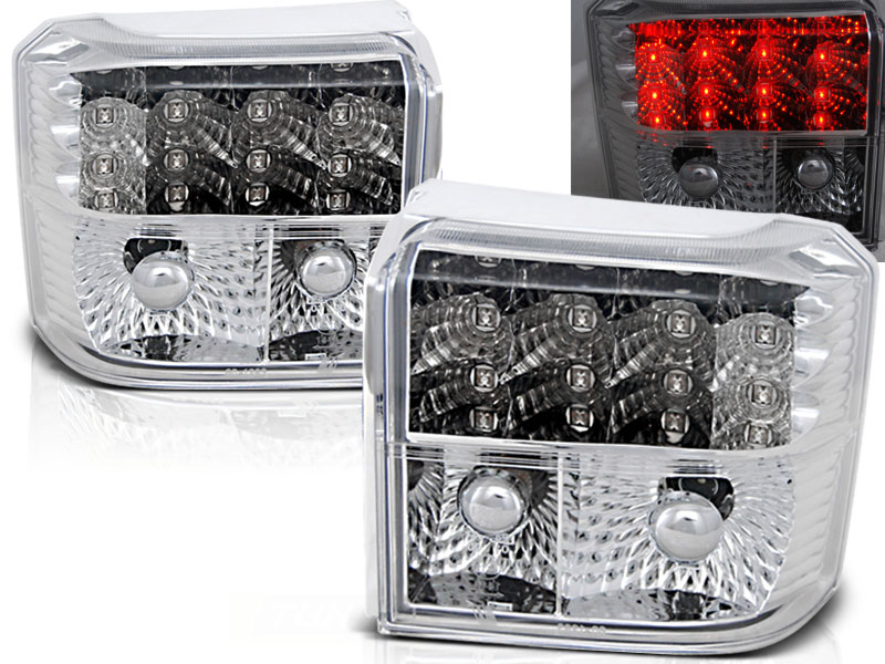 Zadné svetlá VW T4 90-03 LED Chrome