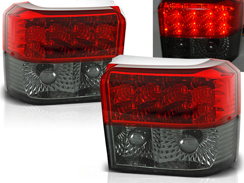 Zadné svetlá VW T4 90-03 Red LED Smoke